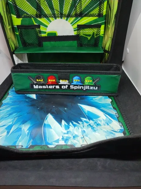 Lego Ninjago Masters Of Spinjitzu Battle Arena Storage Carrying Case Used