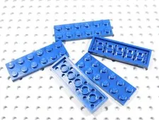 LEGO Lot of 5 Dark Blue 2x6 Plates BM