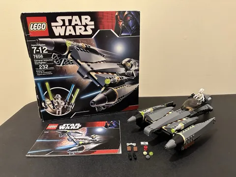 LEGO Star Wars: General Grievous Starfighter (7656) 100% complete w Box & Manual