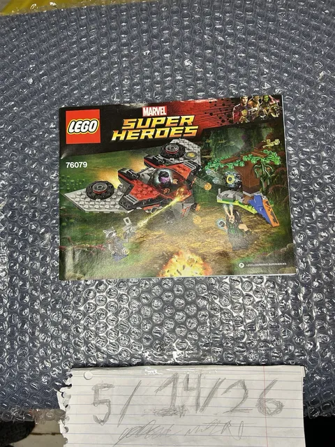 LEGO® Marvel Super Heroes 76079 Ravager Attack Instruction Manual Only!