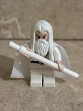 Lego Lord Of The Rings Black Gate Gandalf The White 79007 Minifigure LOR063