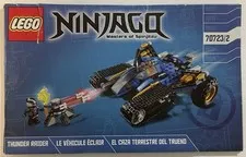 LEGO® NINJAGO Thunder Raider 2013 Instruction Manual Set 70723/2