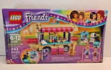 NEW! SEALED! RETIRED 2016 LEGO FRIENDS AMUSEMENT PARK HOT DOG VAN 41129, 243 PCS