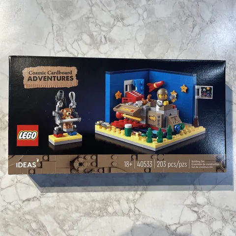 LEGO Ideas: Cosmic Cardboard Adventures - 203 Piece Building Set [LEGO, #40533]