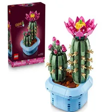 LEGO Botanicals Flowering Cactus Building Toy 11509, 482 Pieces