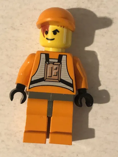 Star Wars Orange Lego Mini figure  Action Figure Toy L1