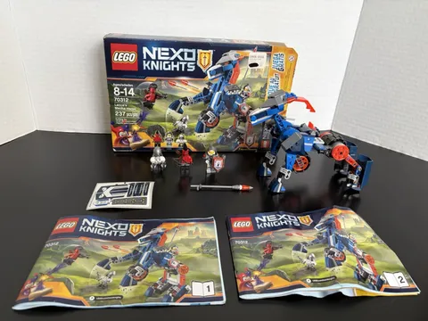 LEGO Nexo Knights #70312 Lance's Mecha Horse 100% Complete W Instructions + Box