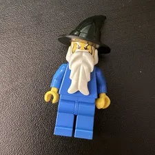 LEGO MINIFIGURES Wizard Minifigure Blue Outfit, Black Hat, White Beard