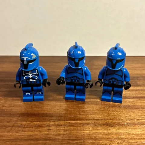 Lego Star Wars Senate Commando Trooper Minifigure Lot