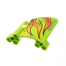 1X Lego Technic Panel Cover 22 Lime Green Large Short Side A 8141 44352PB