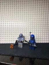 Lego Paz Vizsla And Mandalorian Warrior