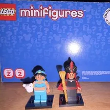 LEGO Minifigures Disney Series 2 Jasmine & Jafar Minifigures Plastic Age 5+