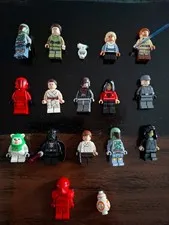 17 x Lego Star Wars Figure Boba Fett Ewok Palpatine Leia and more 
