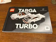 Lego Icons 10295 Porsche 911 Targa Turbo Instruction MANUAL Book ONLY NO BRIX