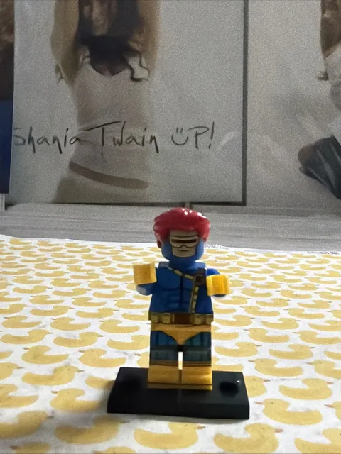 CYCLOPS LEGO MINIFIG FIGURE uncanny x-men '97 classic suit marvel vs capcom