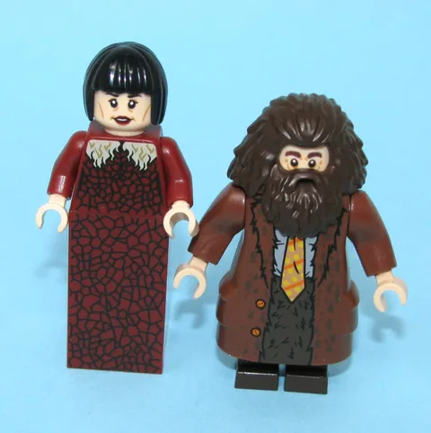 LEGO Harry Potter Minifigure Rubeus Hagrid Olympe Maxime hp200 75958 Beauxbatons