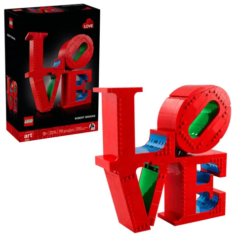 LEGO Art Love Collectible Building Set - Gift for Wedding, Bridesmaids - Wedding