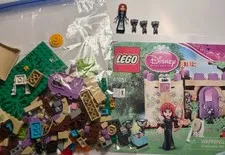 LEGO Disney Merida’s Highland Games 41051 Ret 3 Bears Included ~ 100% Complete