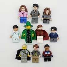 Lot of 10 LEGO Harry Potter Minifigures Vintage and New Assorted Figures #9