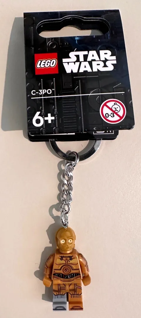 BNWT LEGO Star Wars C-3PO 854313 Key Chain Figure Keychain