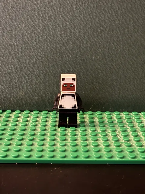 Lego Minecraft Panda Skin Minifigure  