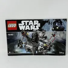 LEGO 75183 Star Wars Darth Vader Transformation Instruction Manual ONLY