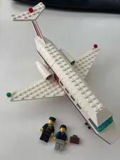 LEGO Town Airport: 6368 Jet Airliner - Complete, No Box or Instructions