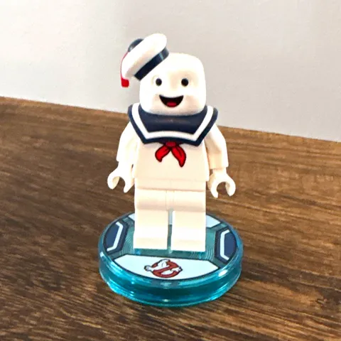 LEGO Dimensions Stay Puft Marshmallow Man Minifigure gb012 w/ Toy Tag