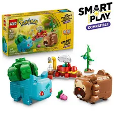 LEGO Pokémon SMART Play: Berry Bash with Bulbasaur and Bidoof 72155