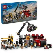 LEGO City Scrapyard Car Factory and Car Toy Block 60472 Gift