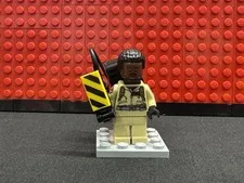 NEW Genuine LEGO Dr. Winston Zeddemore Ghostbusters Minifig + Proton GB014 75827