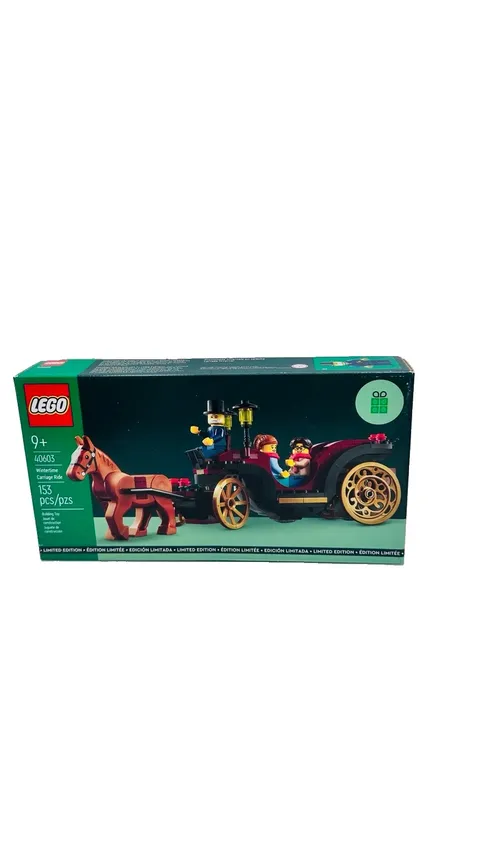LEGO 40603 Wintertime Carriage Ride Limited Edition Sealed Holiday GWP 
