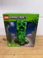 LEGO Minecraft The Creeper Complete Set 665pc 21276 Damaged Box Sealed Contents
