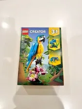 LEGO Creator 3in1 Exotic Parrot 31136 Building Toy Set