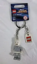 LEGO DC Universe Arctic Batman Minifig Keychain 850815