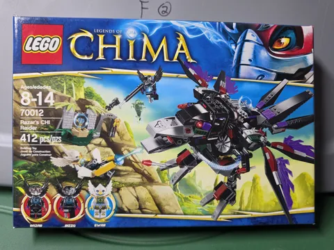 LEGO LEGENDS OF CHIMA: Razar's Chi Raider (70012) - New in Sealed Box