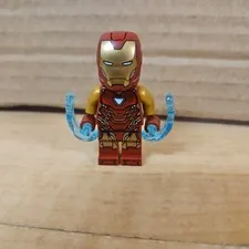 LEGO Marvel Iron Man Minifigure, Mark 85 armor, from Advent Calendar Set 76267