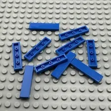 LEGO Tile - Blue - 1 x 4 - QTY x10