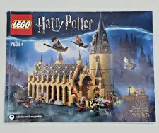 LEGO Harry Potter Hogwarts Great Hall 75954 INSTRUCTION MANUAL ONLY No Bricks