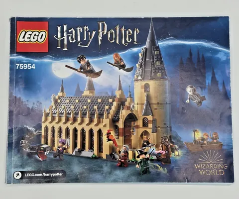 LEGO Harry Potter Hogwarts Great Hall 75954 INSTRUCTION MANUAL ONLY No Bricks