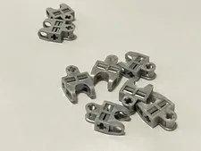 Lego 32174 Light Blue Gray & Silver Replacement Add-on Pieces Parts Lot of 8