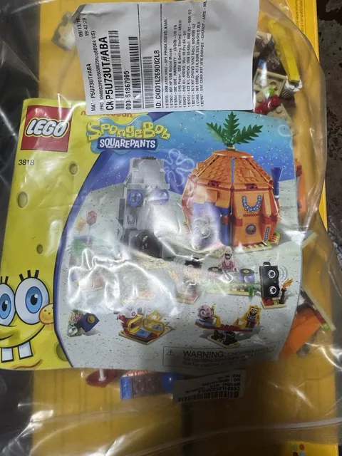 LEGO SpongeBob SquarePants 3818 complete no box 