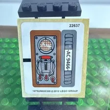 LEGO 9466 - Monster Fighters: The Crazy Scientist & His Monster - STICKER SHEET