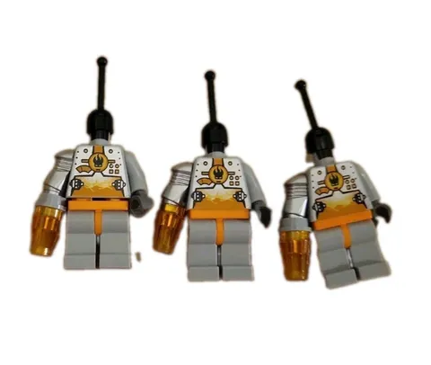 3 LEGO AGENTS 2.0 8971 MAGMA DRONE Mini-figure mini-figs Figures HTF RARE