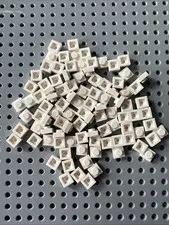 LEGO 3024 1x1 White Plates Mosaic Parts Bulk 95pcs