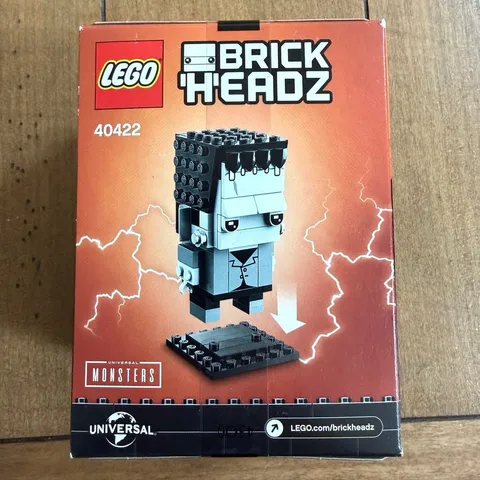 New in sealed box Lego brick headz frankenstein 40422 retired