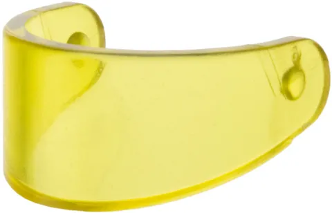 LEGO 12x Trans-Yellow Minifigure, Visor Standard inv.617