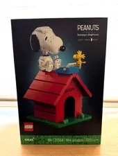 LEGO #21368 Peanuts: Snoopy's Doghouse with Woodstock In Hand Ready To Ship