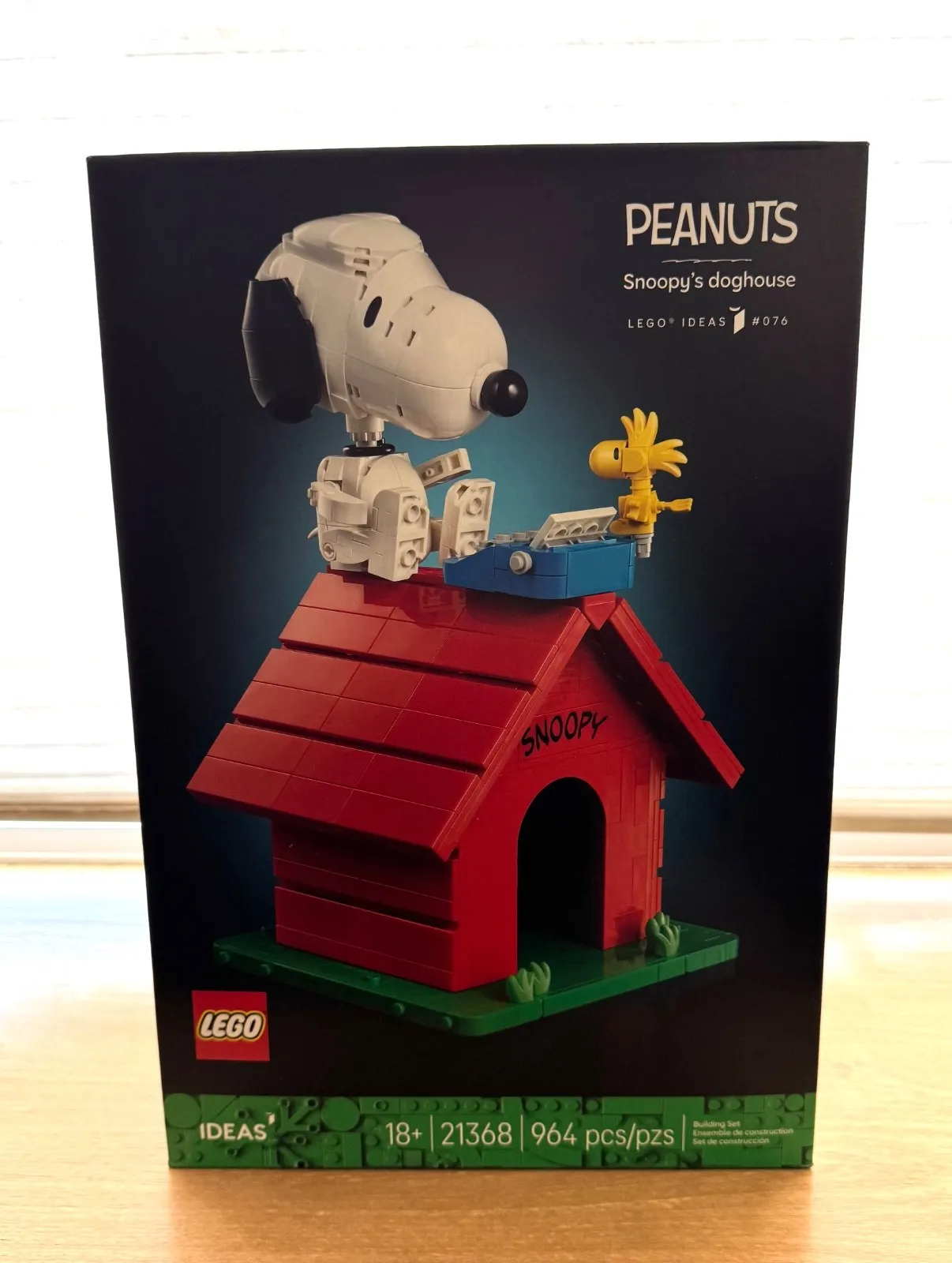 LEGO #21368 Peanuts: Snoopy's Doghouse with Woodstock In Hand Ready To Ship