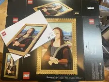 Lego Mona Lisa 31213 Box And Manual Only